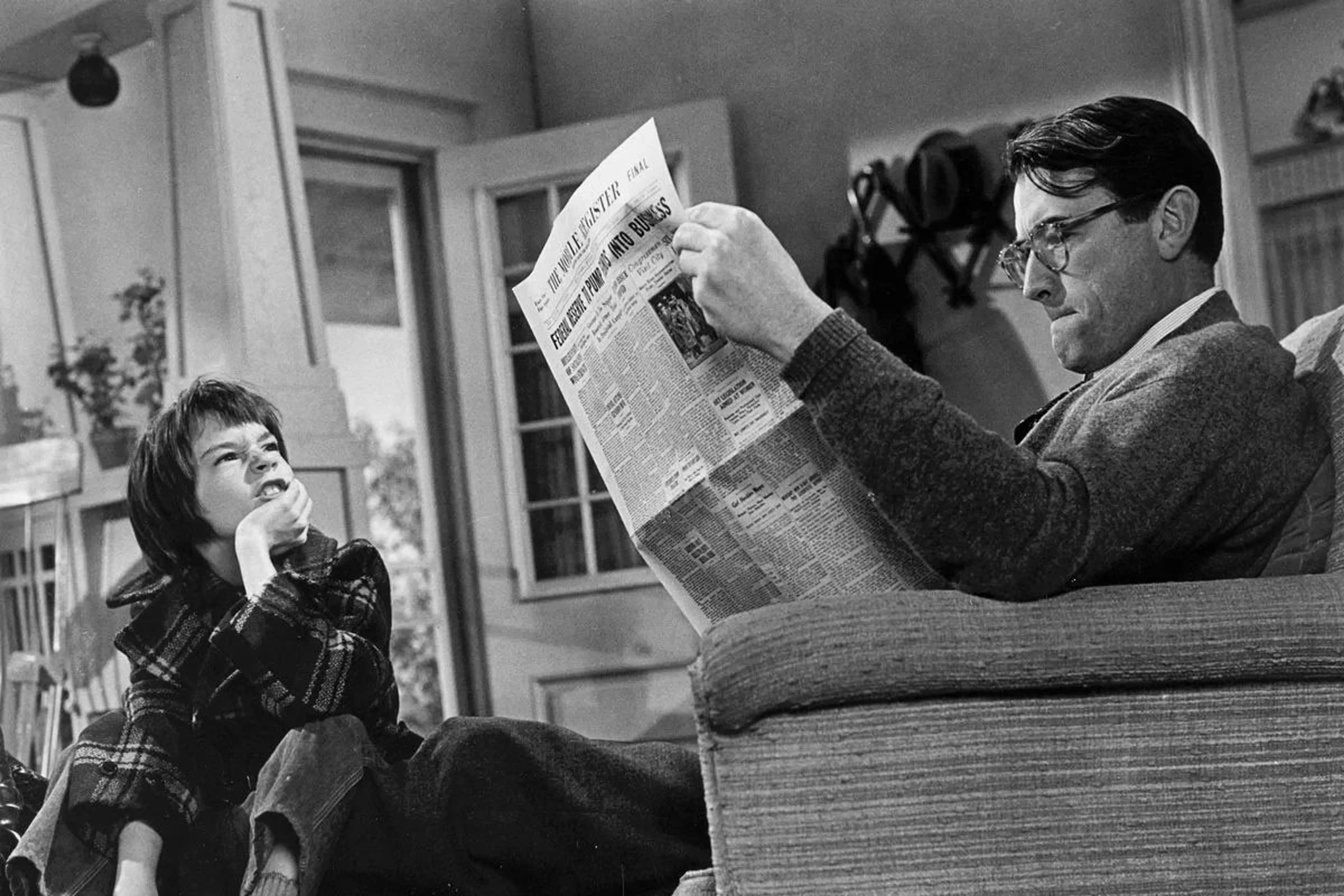 Кадр из фильма “Убить пересмешника”