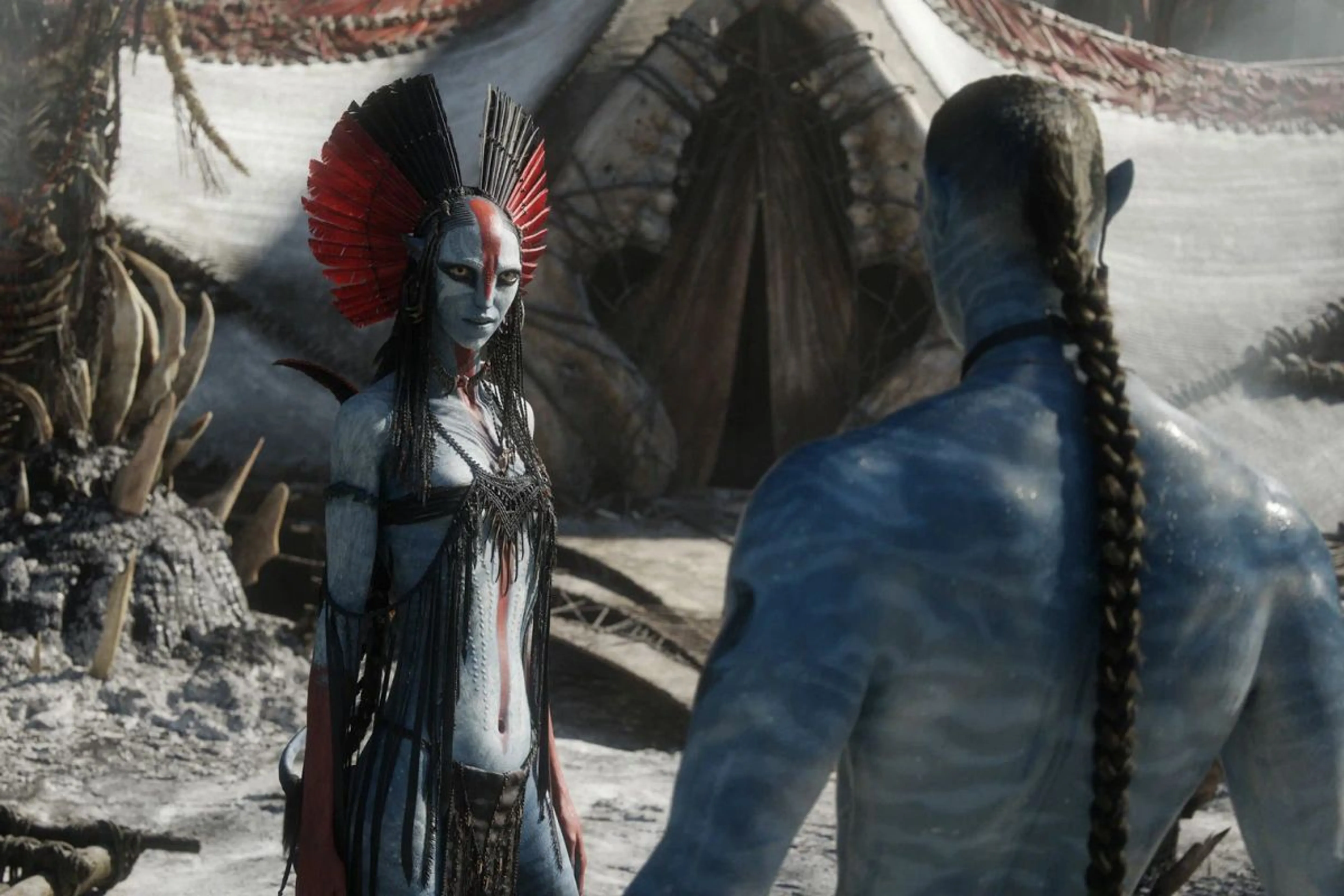 Кадр из фильма “Аватар: Пламя и пепел”