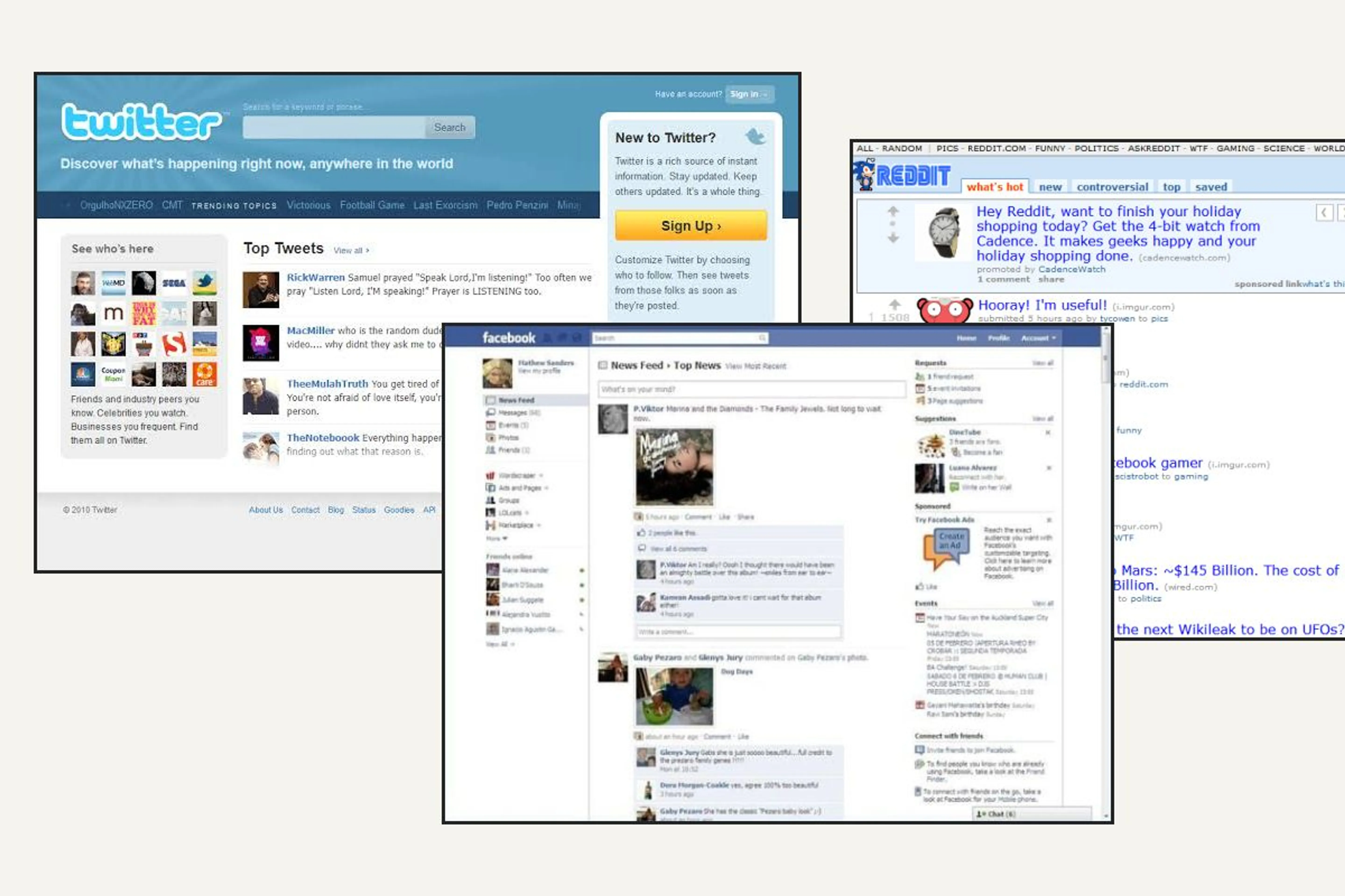 Web Design Museum, Shareaholic, gHacks