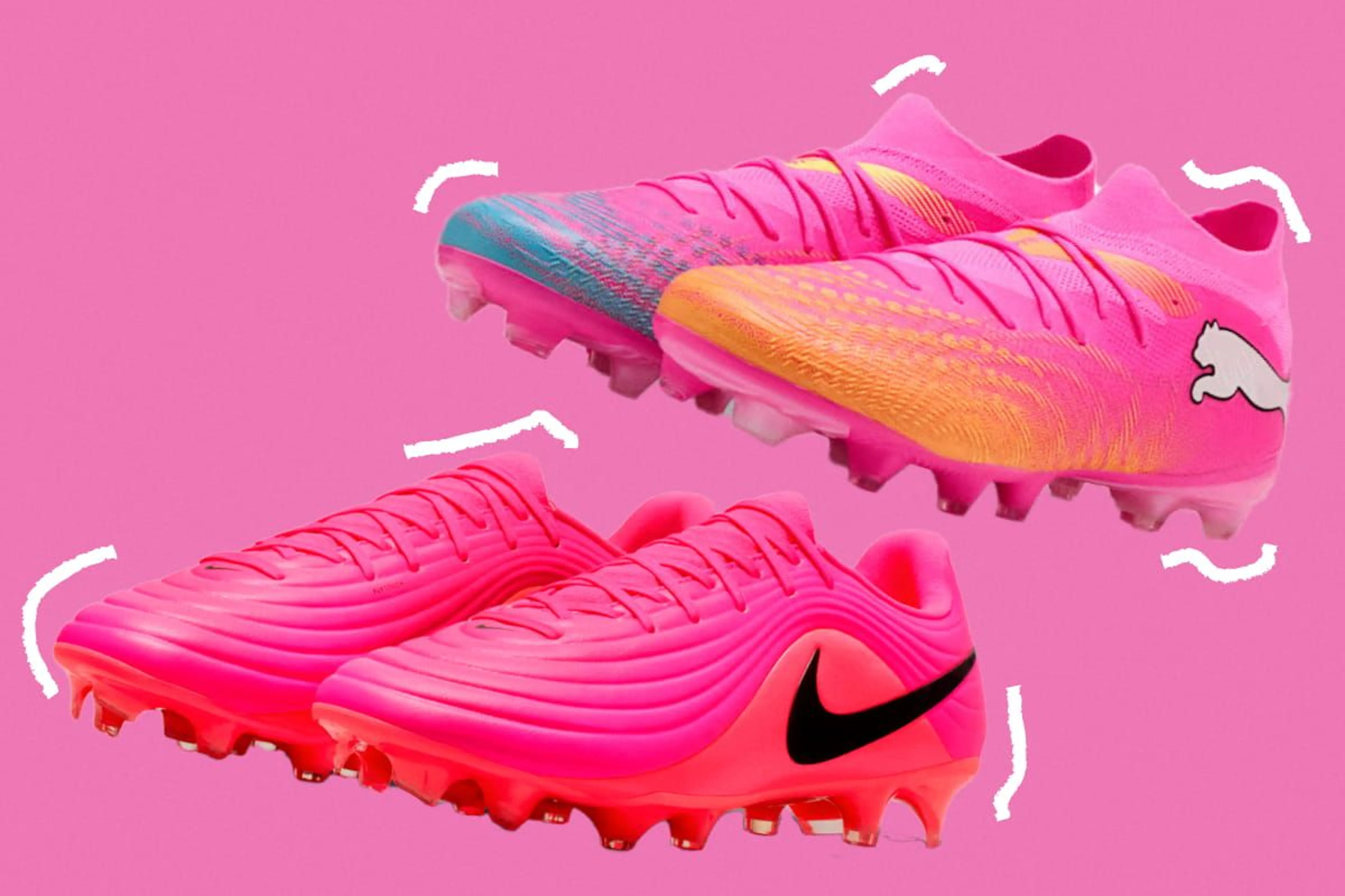Коллаж: Nike, Puma