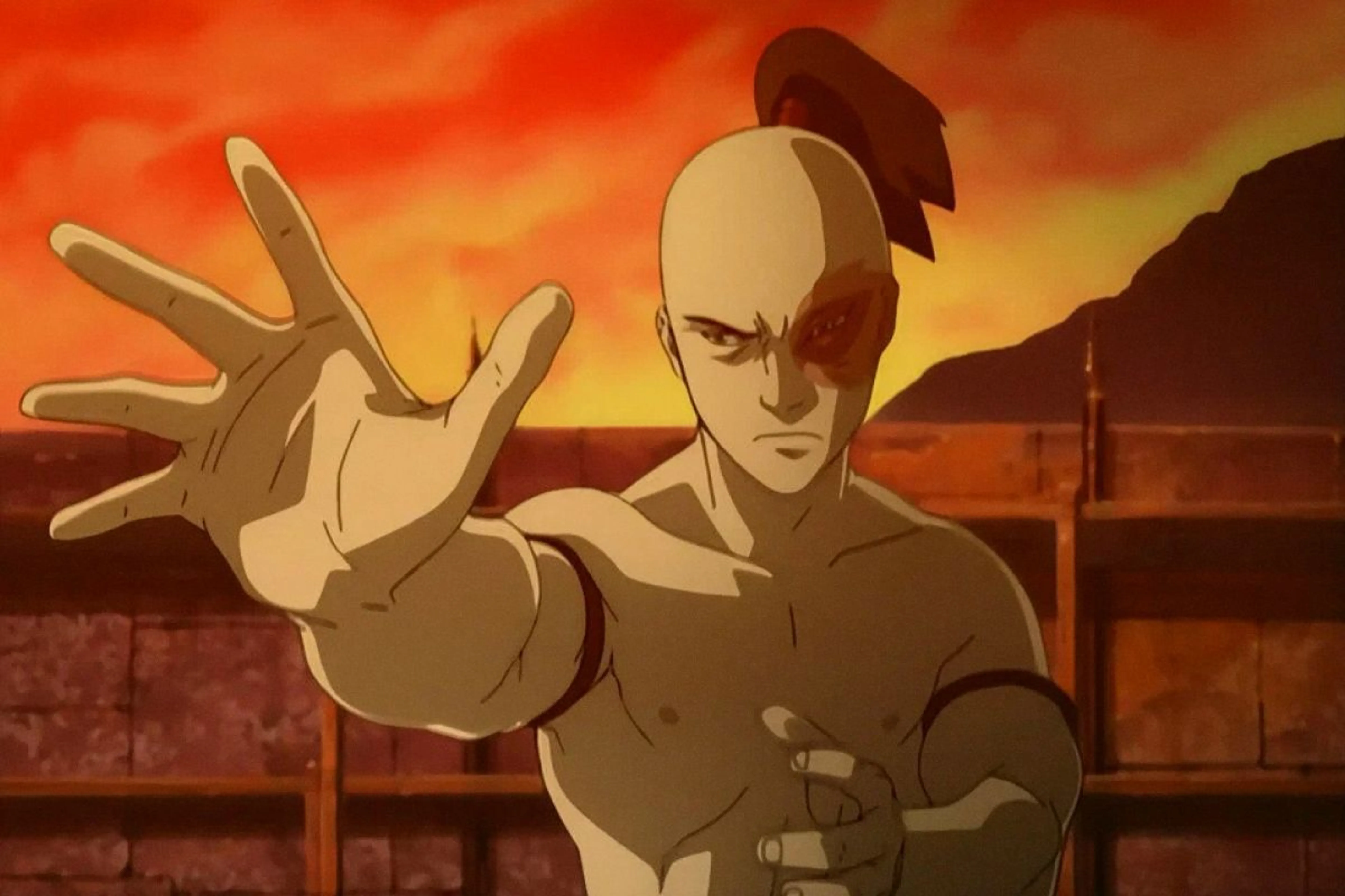 Кадр из фильма "Аватар: Легенда об Аанга"