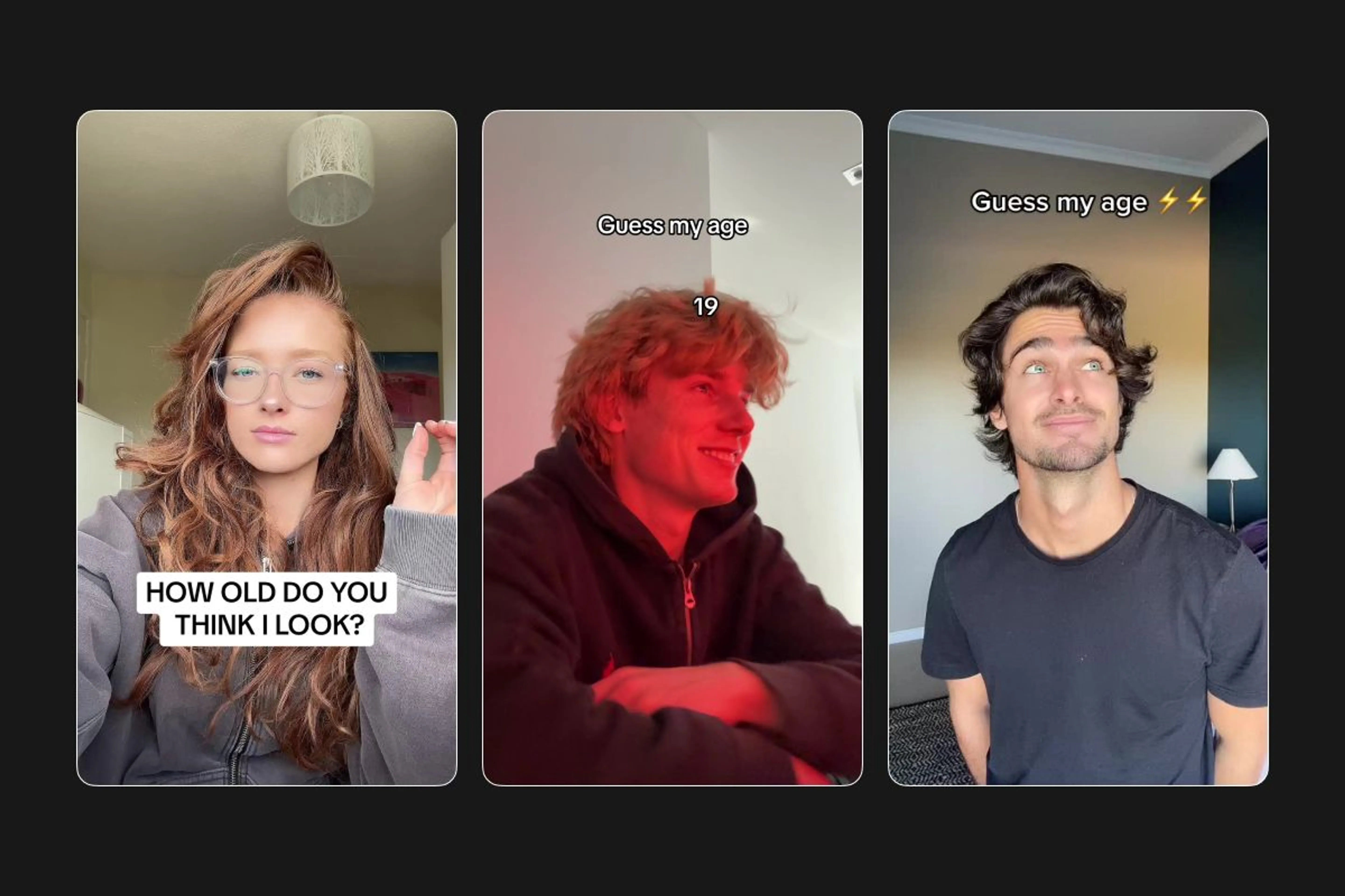 TikTok / phoebeisginger1, karl_kugelmann, nickhoox
