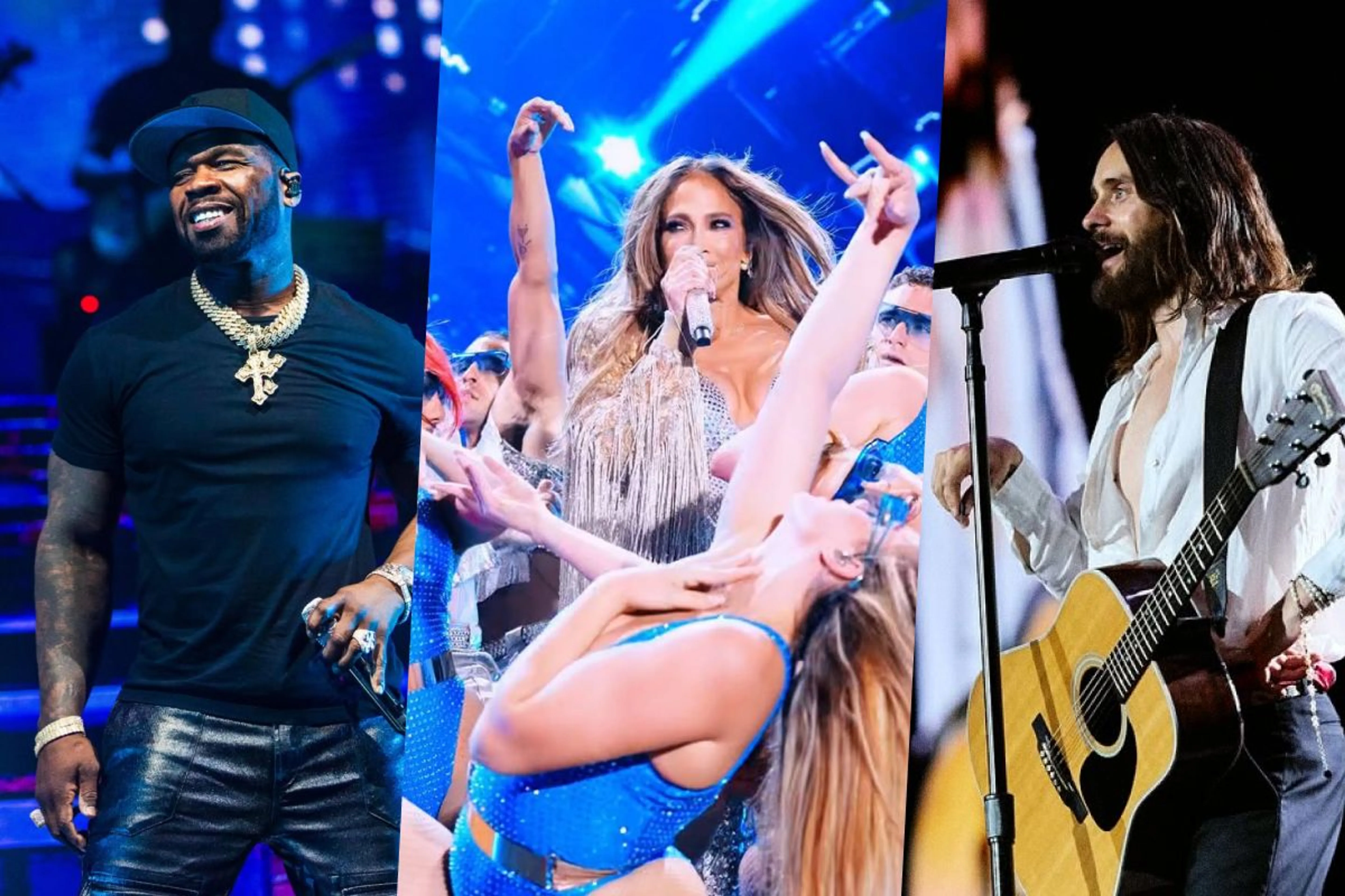 &nbsp;Instagram / 50cent, upallnightjlo, 30secondstomars